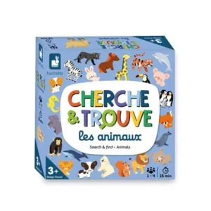 MON PREMIER CHERCHE ET TROUVE - LES ANIMAUX - JANOD