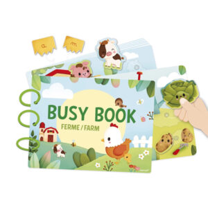 BUSY BOOK FERME FRANCAIS / ANGLAIS - JANOD