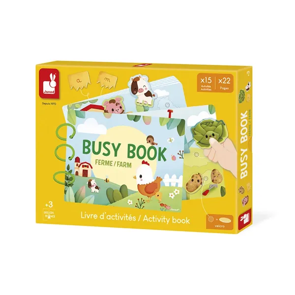 BUSY BOOK FERME FRANCAIS / ANGLAIS - JANOD – Image 7