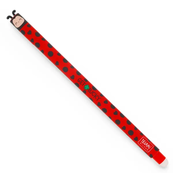 STYLO A ENCRE GEL EFFACABLE - ERASABLE PEN COCCINELLE - LEGAMI