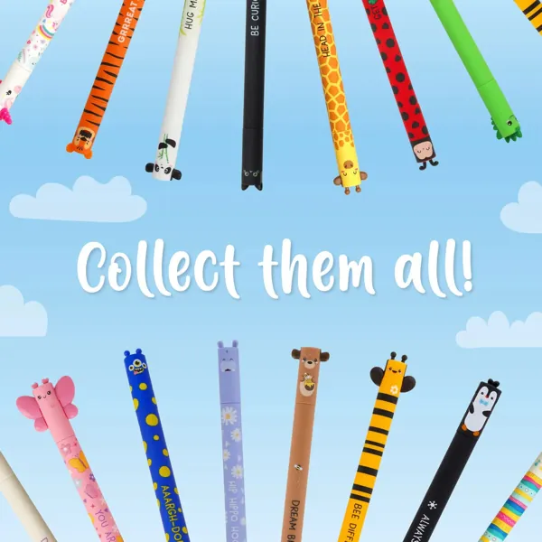 STYLO A ENCRE GEL EFFACABLE - ERASABLE PEN COCCINELLE - LEGAMI – Image 4