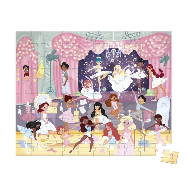 PUZZLE JANOD : LES DANSEUSES - 100 PIECES – Image 2