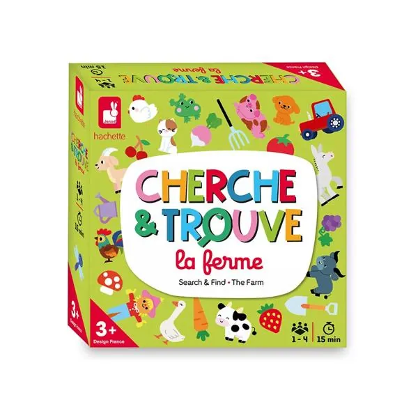 MON PREMIER CHERCHE ET TROUVE - LA FERME - JANOD