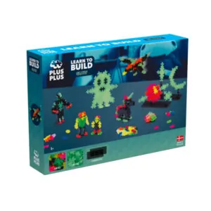 PLUS PLUS - KIT DECOUVERTE PHOSPHORESCENT - 500 PIECES