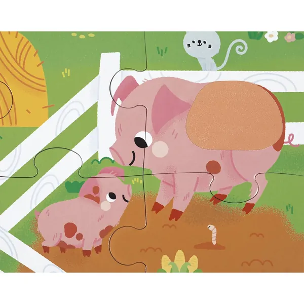 PUZZLE TACTILE JANOD : FERME - 20 PIECES – Image 4