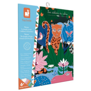 KIT CREATIF STRASS - LA JUNGLE LA NUIT - JANOD