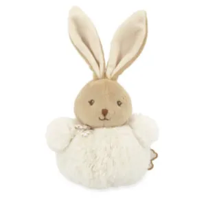 PELUCHE POMPON LAPIN CREME - KALOO
