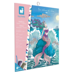 POCHETTE PAILLETTES A COLLER SIRENES - JANOD