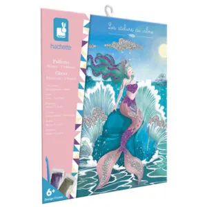 POCHETTE PAILLETTES A COLLER SIRENES - JANOD