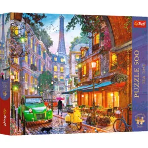 PUZZLE TREFL TEA TIME : COIN DE RUE PARIS - 500 PIECES