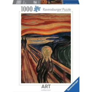 PUZZLE RAVENSBURGER ART - E. MUNCH : LE CRI - 1000 PIECES