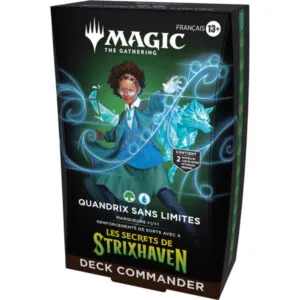 MAGIC - SECRETS STRIXHAVEN - DECK COMMANDER - QUANDRIX SANS LIMITES