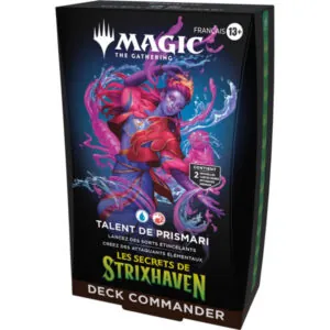 MAGIC - SECRETS STRIXHAVEN - DECK COMMANDER - TALENT DE PRISMARI
