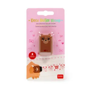 TAMPON ROULEAU DECORATIF TEDDY BEAR - LEGAMI