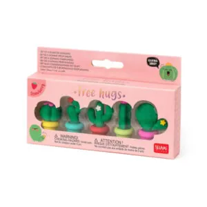 SET 5 GOMMES PARFUMEES CACTUS - LEGAMI