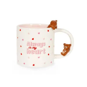 TASSE EN GRES TEDDY BEAR TOO CUTE TO HANDLE - LEGAMI