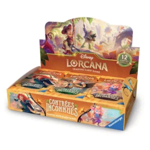 DISNEY LORCANA - CONTRÉES INCONNUES - BOÎTE DE 24 BOOSTERS