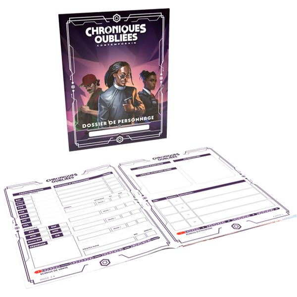 CHRONIQUES OUBLIÉES CONT. 2 -DOSSIERS DE PERSONNAGES