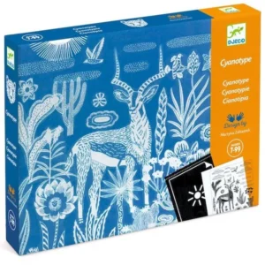 COFFRET CYANOTYPE - SAVANE NOCTURNE - DJECO