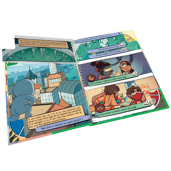 MA 1ERE AVENTURE - GRABUGE À SUPEROPOLIS
