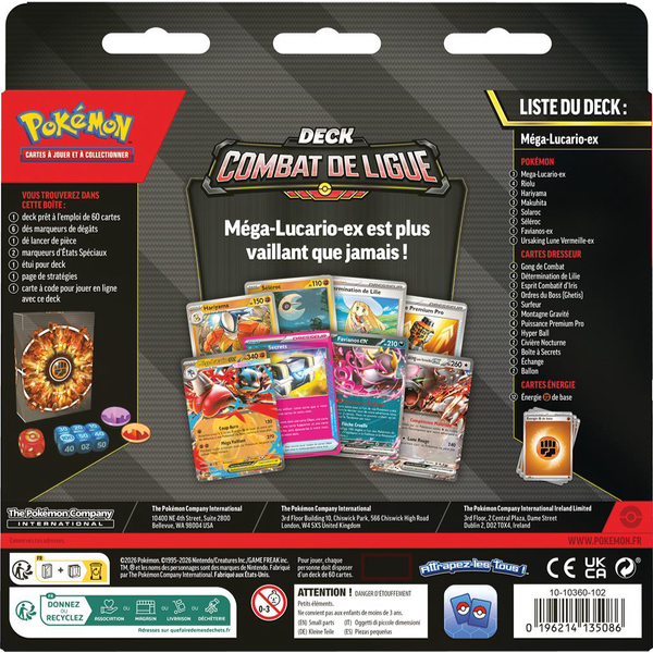 POKÉMON - COFFRET COMBAT DE LIGUE MAI 26