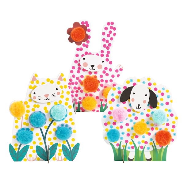 COFFRET COLORIAGES - DES POINTS ET DES POMPONS DANS L'HERBE - DJECO – Image 2