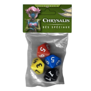 SHAAN – Set de 4 Dés Spéciaux