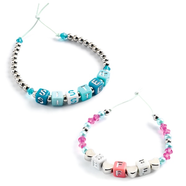 COFFRET PERLES ALPHABET ARGENT - DJECO – Image 2