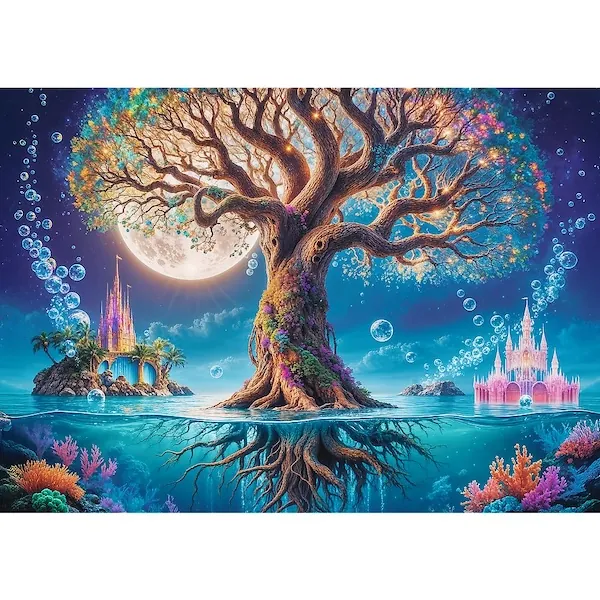 PUZZLE TREFL TEA TIME : ARBRE MAGIQUE - 500 PIECES – Image 2