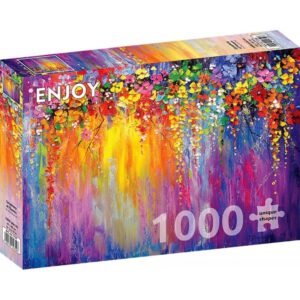PUZZLE ENJOY : SYMPHONIE DES FLEURS - 1000 PIECES