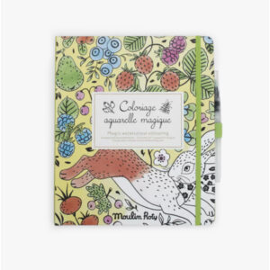 CAHIER DE COLORIAGE AQUARELLE MAGIQUE - LE JARDINIER
