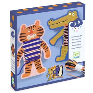 COFFRET PREMIER TISSAGE - LE PULL DES ANIMAUX - DJECO