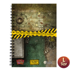 Livre Plateau de Jeu - Post Apocalyptique - Taille L