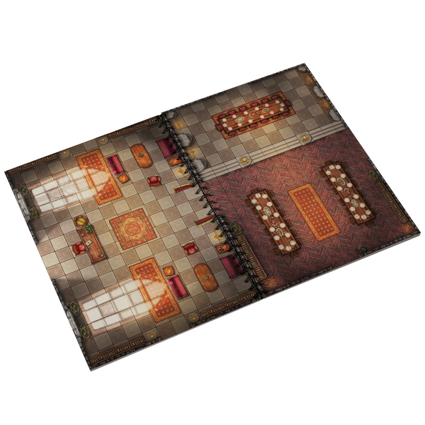 Livre plateau de jeu - Donjons