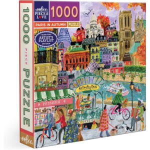 PUZZLE EBOO- J. O LEWIS : PARIS EN AUTOMNE - 1000 PIECES