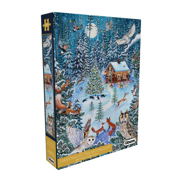 PUZZLE GIBSONS - DANSER AU CLAIR DE LUNE - 1000 PIECES