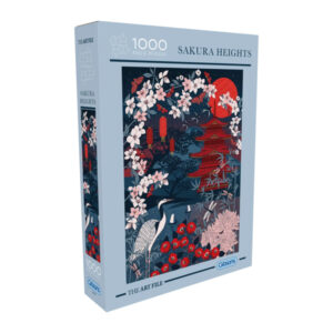 PUZZLE GIBSONS - THE ART FILE : HAUTEURS DE SAKURA - 1000 PIECES