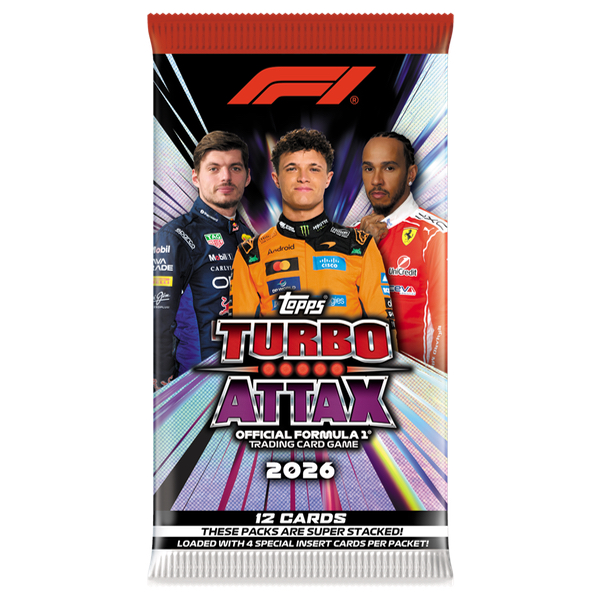 TOPPS - F1 TURBO ATTAX 26-27- BOOSTER