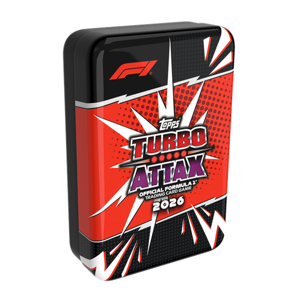 TOPPS - F1 TURBO ATTAX 26:27- MEGA TIN
