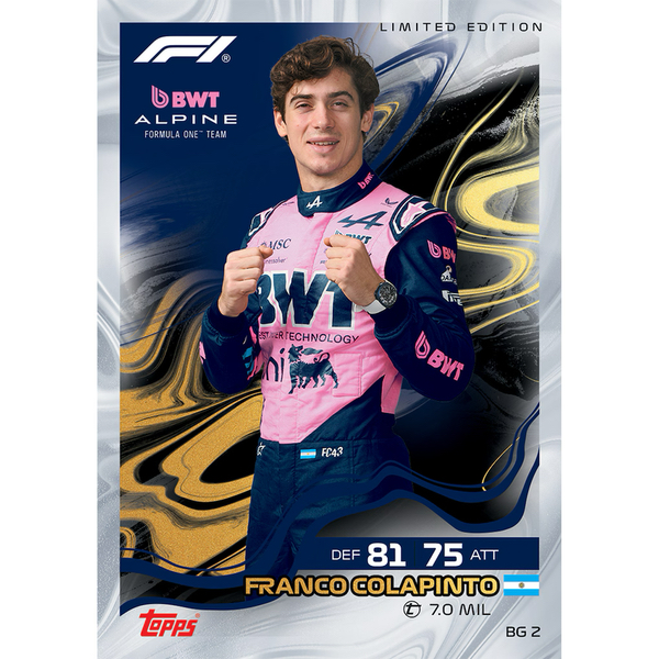 TOPPS - F1 TURBO ATTAX 26:27- STARTER PACK