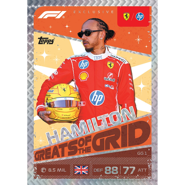 TOPPS - F1 TURBO ATTAX 26:27- SUPER TIN