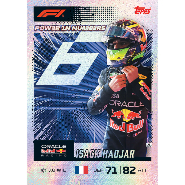 TOPPS - F1 TURBO ATTAX 26:27- SUPER TIN