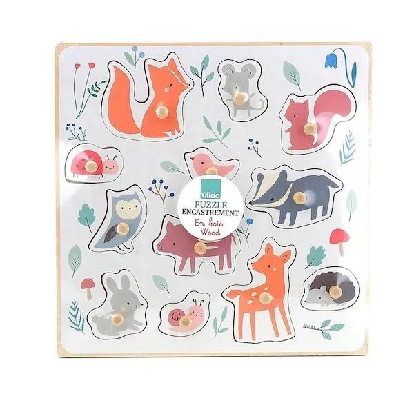 ENCASTREMENT BOIS : ANIMAUX DU MONDE - SARAH BETZ - VILAC – Image 4