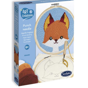 BRODERIE PUNCH NEEDLE - PETIT RENARD - SENTOSPHERE