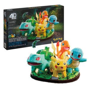 MAQUETTE 4D BUILD - POKEMON - DIORAMA REGION KANTO