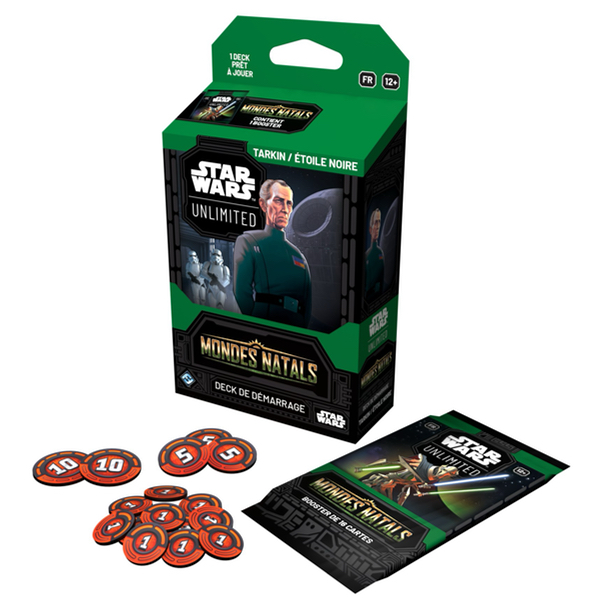 STAR WARS UNLIMITED - MONDE NATALS - DECK DE DÉMARRAGE - TARKIN : ÉTOILE NOIRE